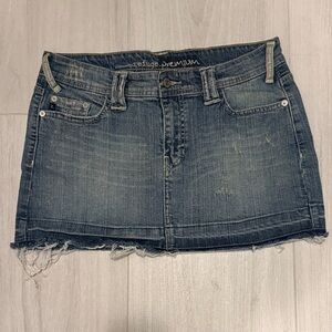 Blue Denim Skirt